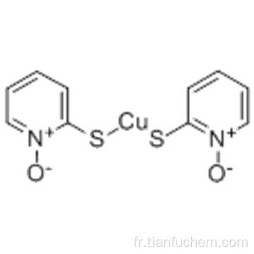 Bis (1-hydroxy-1H-pyridine-2-thionato-O, S) cuivre CAS 14915-37-8